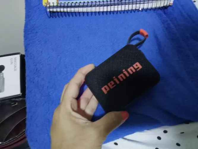 Caixinha De Som Bluetooth Pequena Portátil Resistente Água