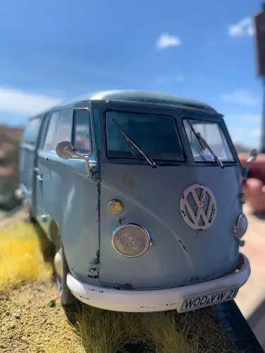 Miniatura de Kombi escala 1/24