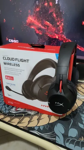 Headset Gamer HyperX Cloud Flight Wireless (1ª Geração)