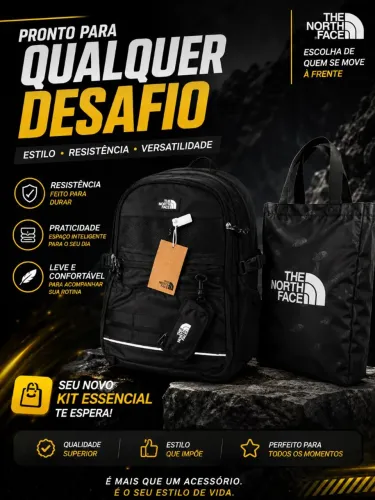 Mochila the norte face preta nova
