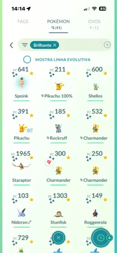Pokémon Go 41 lvl.