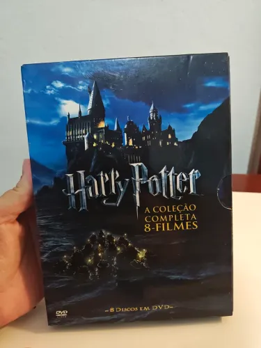 Harry Potter Box DVD 8 filmes NOVOS + Guia A-Z