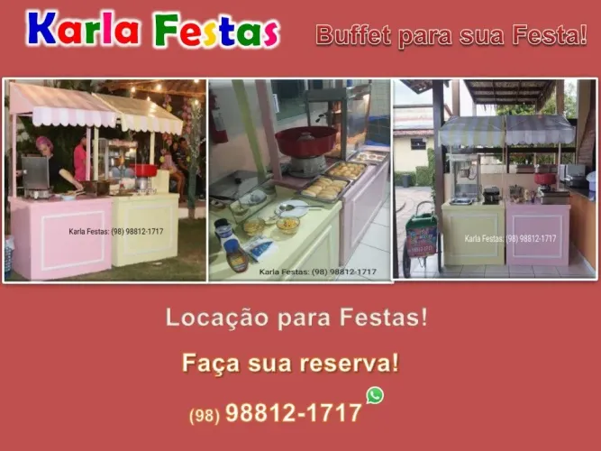 Locação Barracas Lanches