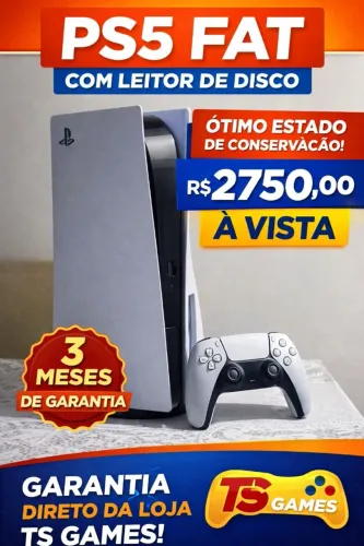 Ps5 Fat seminovo 