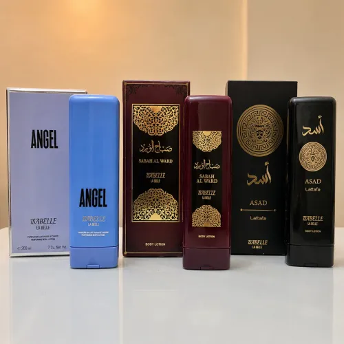 Hidratantes Corporais Perfumados - Angel, Asad Lattafa e Sabah Al Ward
