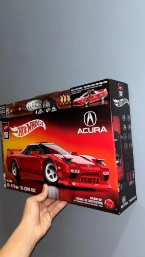 Mattel Brick Shop Acura NSX Elite 90 876 Peças Novo