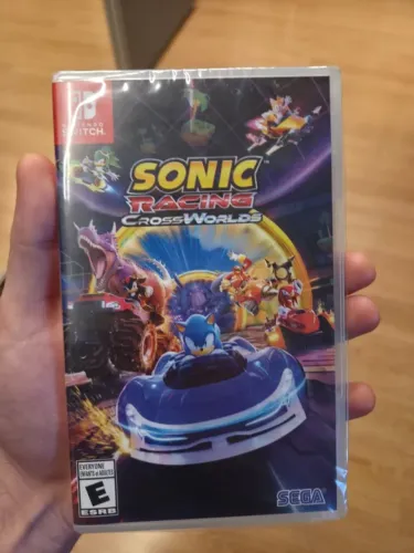 Sonic Racing CrossWorlds Launch Edition Nintendo Switch - Novo Lacrado