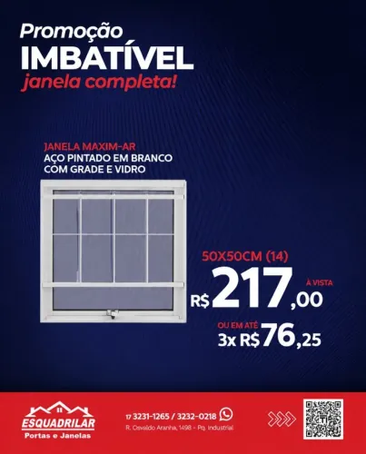 Janela Maxim-Ar 50x50