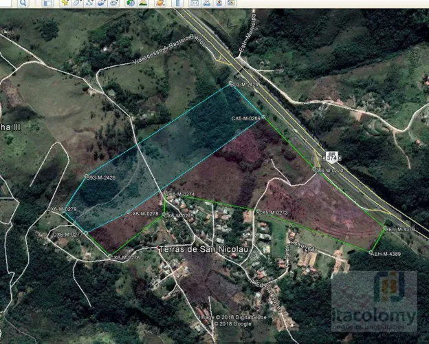 VENDA de Terreno na Rodovia Castelo Branco KM 38,5 (sentido interior-capital) Bairro Curur