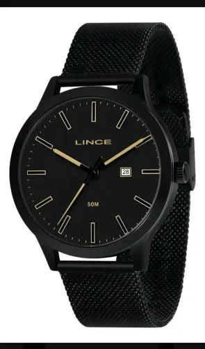 Relógio Lince Preto