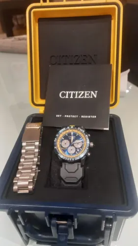 Relógio Citizen Navihawk Blue Angels novíssimo