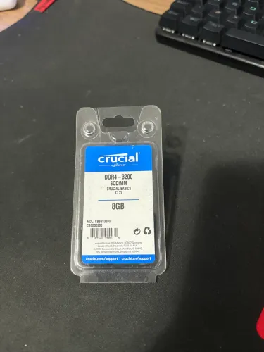 MEMÓRIA RAM DDR4 8GB NOTEBOOK - CRUCIAL