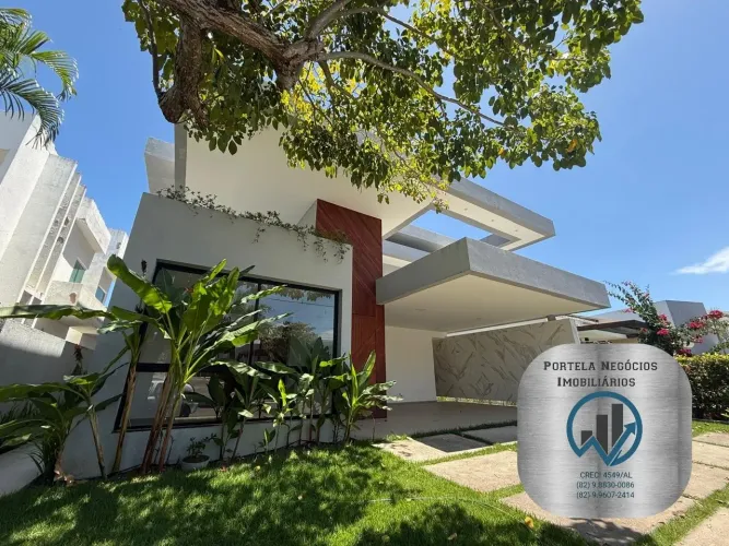 Casa em Condomínio para Venda em Maceió, Serraria, 4 dormitórios, 4 suítes, 7 banheiros, 4