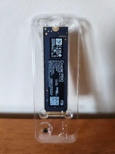 SSD Crucial P510 1TB NVMe PCIe 5.0 - 11.000 MB/s Leitura / 9.500 MB/s Gravação