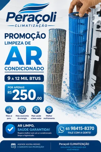 Limpeza de ar condicionado