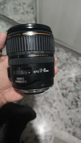 Lente Canon EFS 17 85 mm F 4