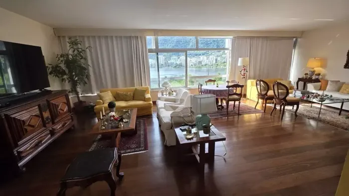 Apartamento para venda com 4 quartos, 193m² - Lagoa - Rio de Janeiro/RJ