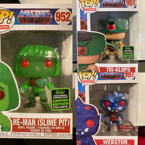 Pacote Funko - Masters of The Universe
