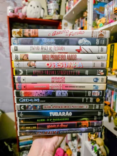 Lote DVDs filmes da sessão da tarde anos 80, 90 e 2000 -
