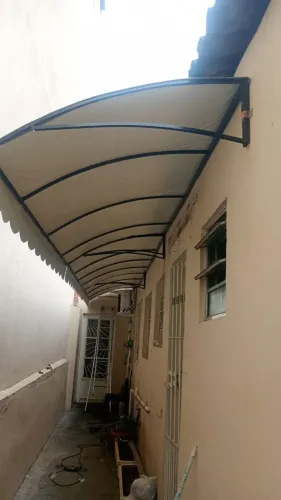 Toldo fixo em tds as cores e tamanho
