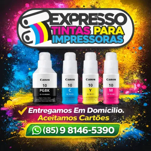 Tinta Impressoras Canon G6010 Tinta Impressoras Canon G7010 Dentre Outras. Fale Conosco.