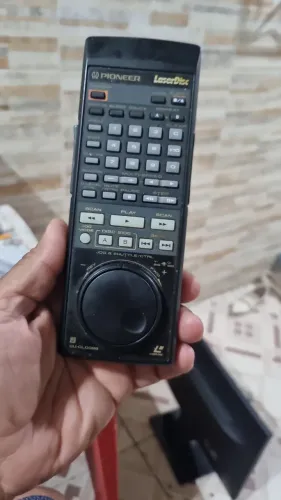 Controle remoto pioneer original laser disc