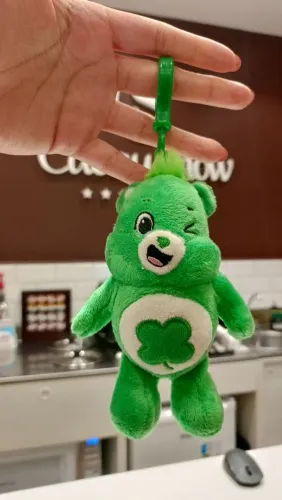 Chaveiro Ursinho carinhoso Boa sorte Original (Cacau Show)