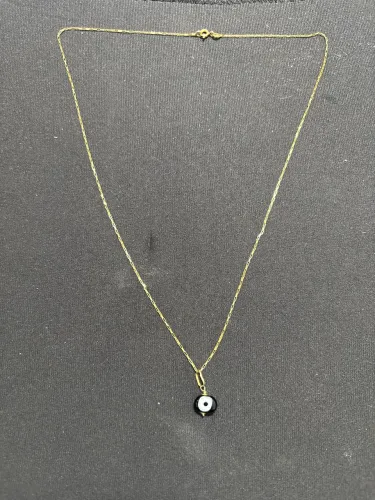 VENDO CORRENTE COLA OLHO GREGO OURO 18k