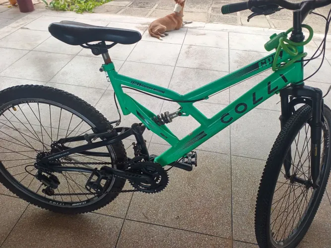 Collie Bike, dupla suspensão Aro 26