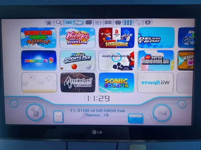 Nintendo Wii completo desbloq.