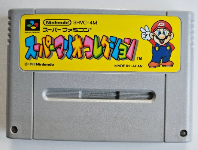Super Mario collection Super famicom original Nintendo japonês Super famicom snes