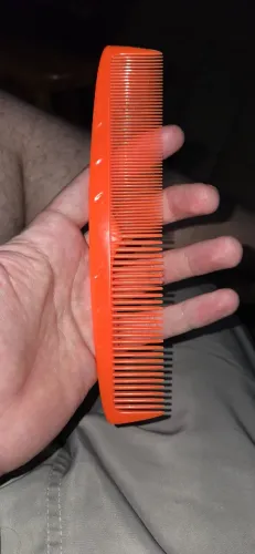 Pente de Cabelo (laranja)