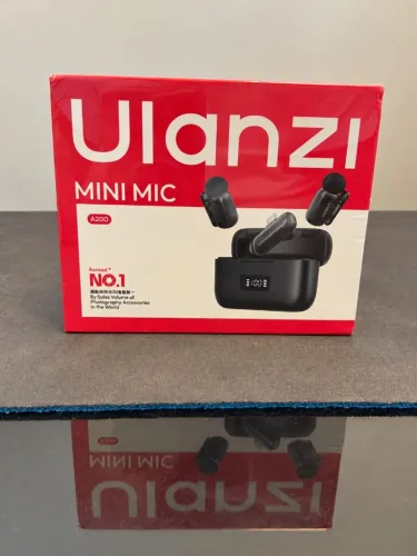 Ulanzi A200 Mini Mic - 2 Microfones USB-C - Lacrado com NF