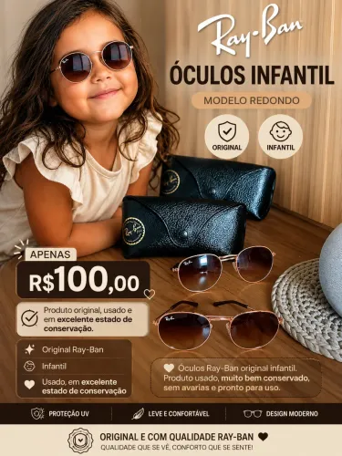 Óculos Ry-ban infantil original 