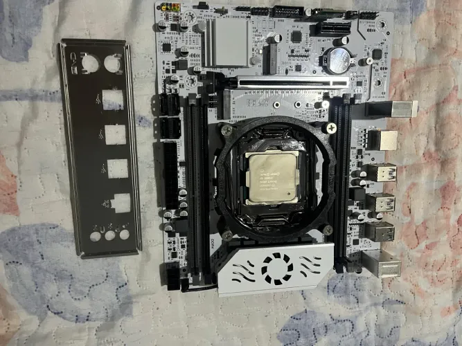 Placa Mãe + Processador + Air cooler