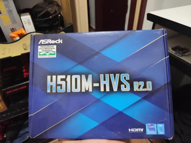 KIT I5 10400F + Placa Mãe H510M-HVS 2.0 Asrock