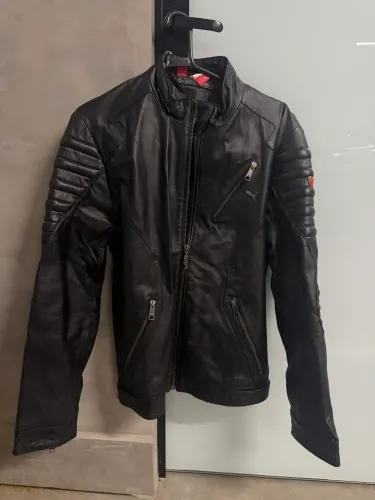 jaqueta couro PUMA( DUCATI)