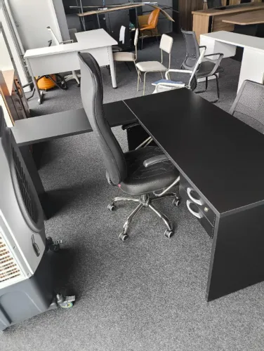 Mesa em L de Escritório com 2 Gavetas Escrivaninha - 0,75x1,50x0,60cm - (PROMOÇÃO)!!