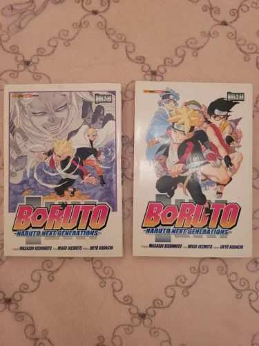 Mangá Boruto - Vol 2 e 3