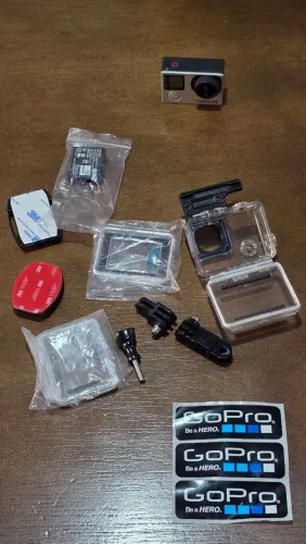 Gopro Hero 4 Silver com duas baterias 