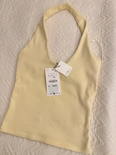 Top zara novo com etiqueta