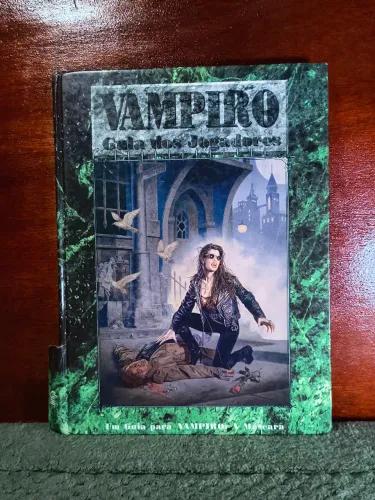 Livro RPG - VAMPIRO: GUIA DOS JOGADORES (1ª EDIÇÃO)