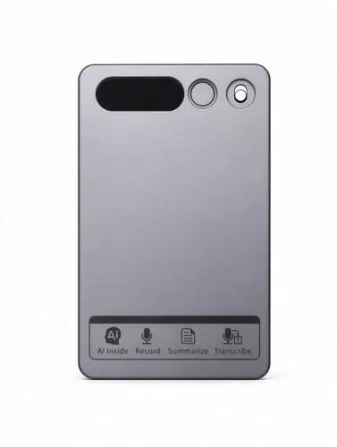 Ai Voice Recorder Note Gravador De Voz Com Ia Chatgpt Tradutor 64 Gb 118 Línguas