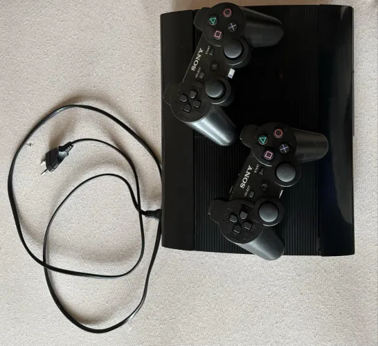 PS3 + 2 controles sem fio