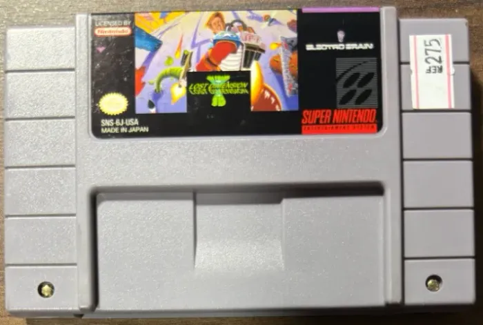 Jim Power The Lost Dimension in 3D Original SNES Super Nintendo 275