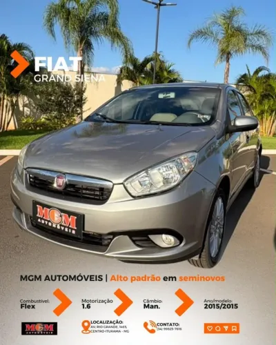 Fiat Grand Siena Essence 1.6 Flex 16V 2015