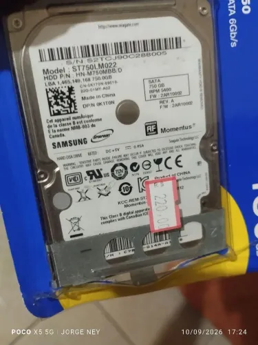 HD novo Sata
