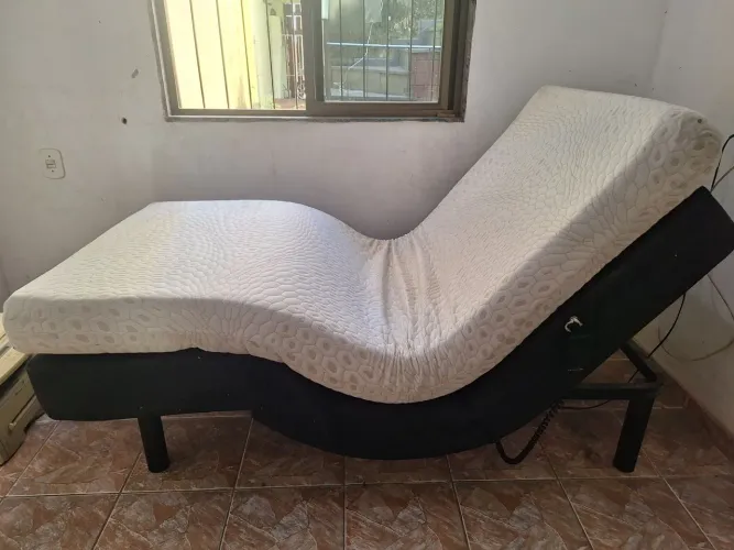 Cama elétrica ortobom 
