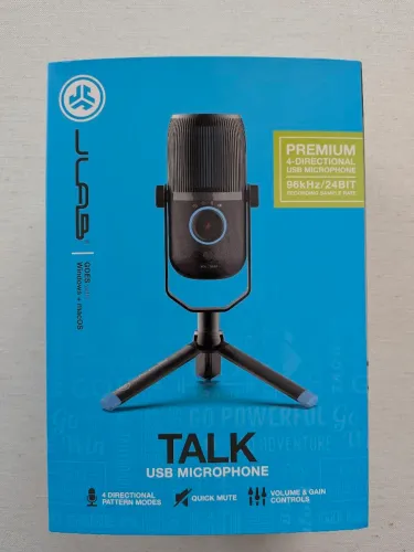 JLabs Talk USB Microfone Gamer - Novo, Lacrado na Caixa