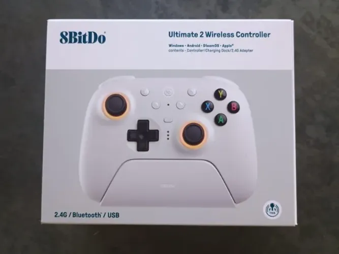 Controle Gamer 8Bitdo Ultimate 2 Wireless - Bluetooth - Windows, Android, Steam e Iphone